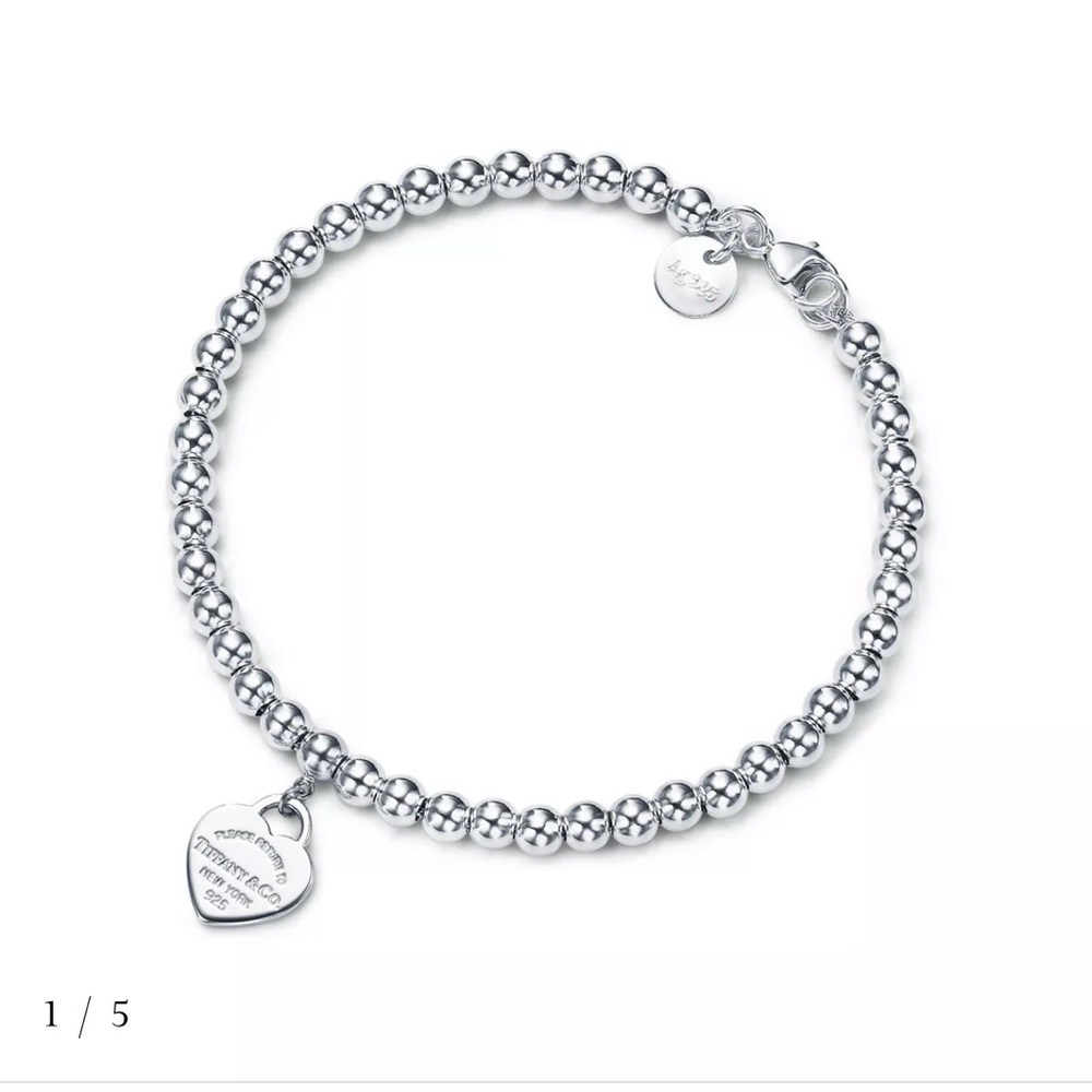 Tiffany & Co. Silver Heart Bracelet